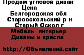 Продам угловой диван. › Цена ­ 15 000 - Белгородская обл., Старооскольский р-н, Старый Оскол г. Мебель, интерьер » Диваны и кресла   